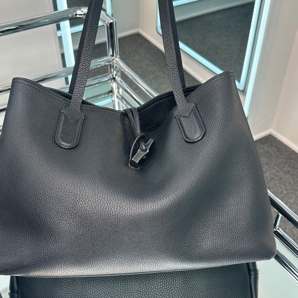 Longchamp leather tote - Picture 1 of 11